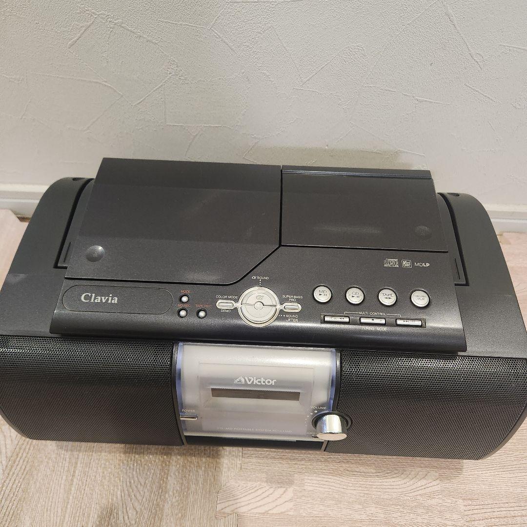 動作品　Victor CD・MDポータブルシステム RC-L1MD