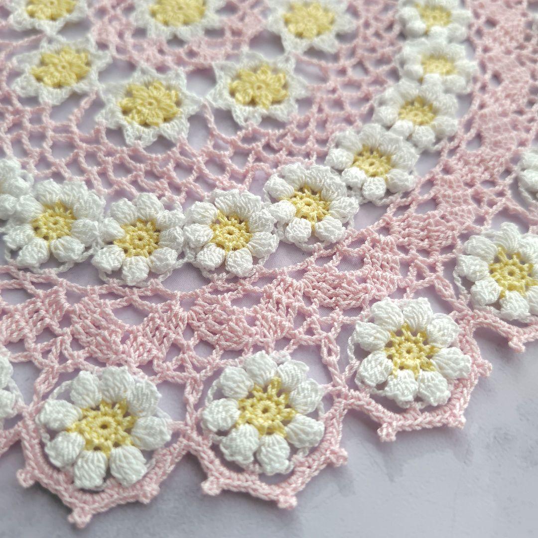 ❈Handmade❈　レース編み　☆スモールフラワー☆　☆アイリッシュドイリー☆
