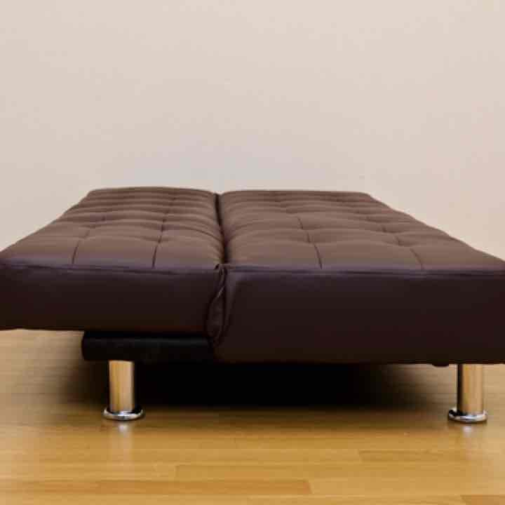 ☆定価57888円☆OPERA　コンパクトソファベッド　BK/BR/IV