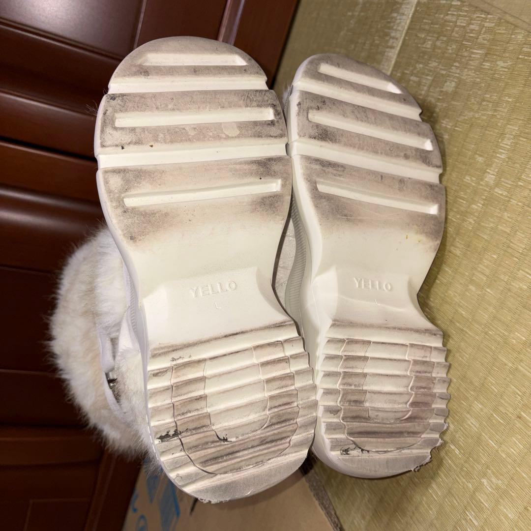 MOLO SHORT BOOTS L ホワイト