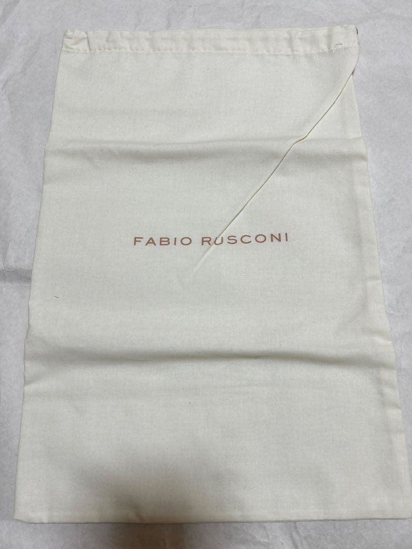 FABIORUSCONI リボンパンプス　ブラック　パテント　ファビオルスコーニ