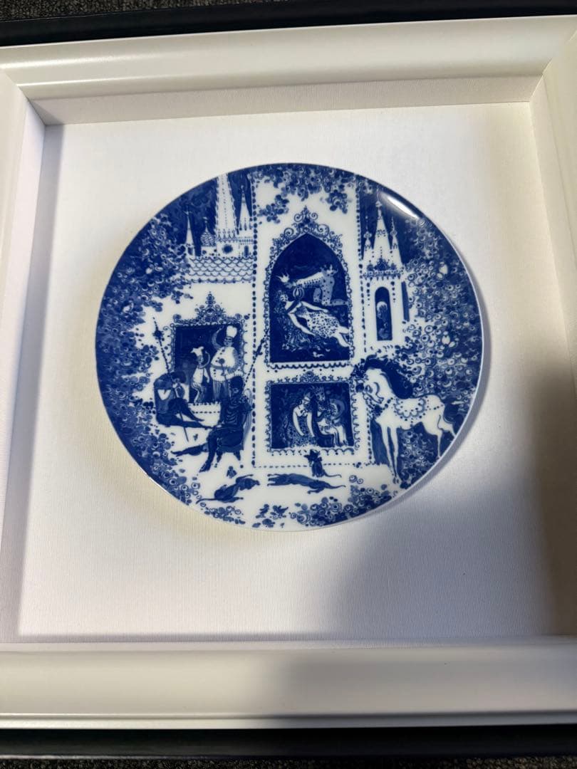 【新品】 MEISSEN マイセンいばら姫 プレート 絵皿 額装 童話