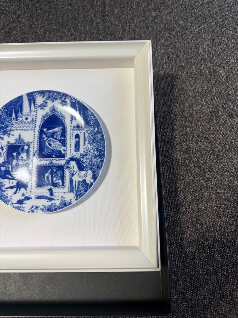 【新品】 MEISSEN マイセンいばら姫 プレート 絵皿 額装 童話