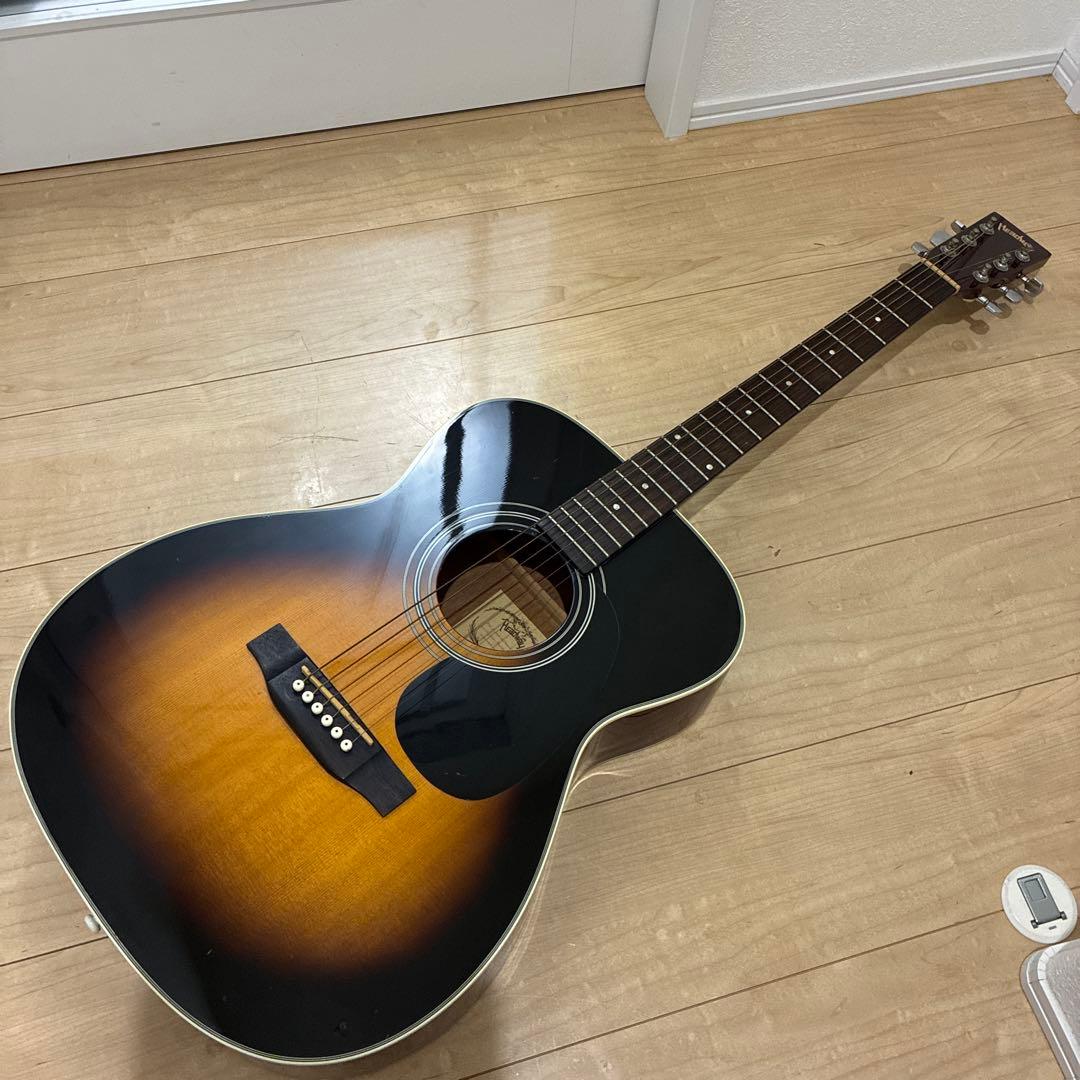 美品　HCF-18 ヘッドウェイ　アコースティックギター　サンバースト