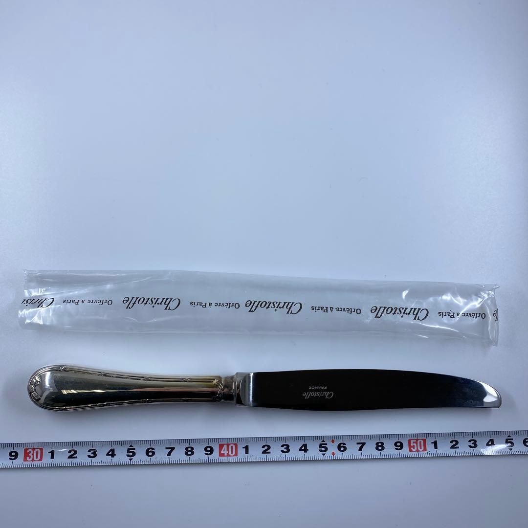 未使用品　クリストフルディナー　スプーン　フォーク　6本　共箱　557g トヒト