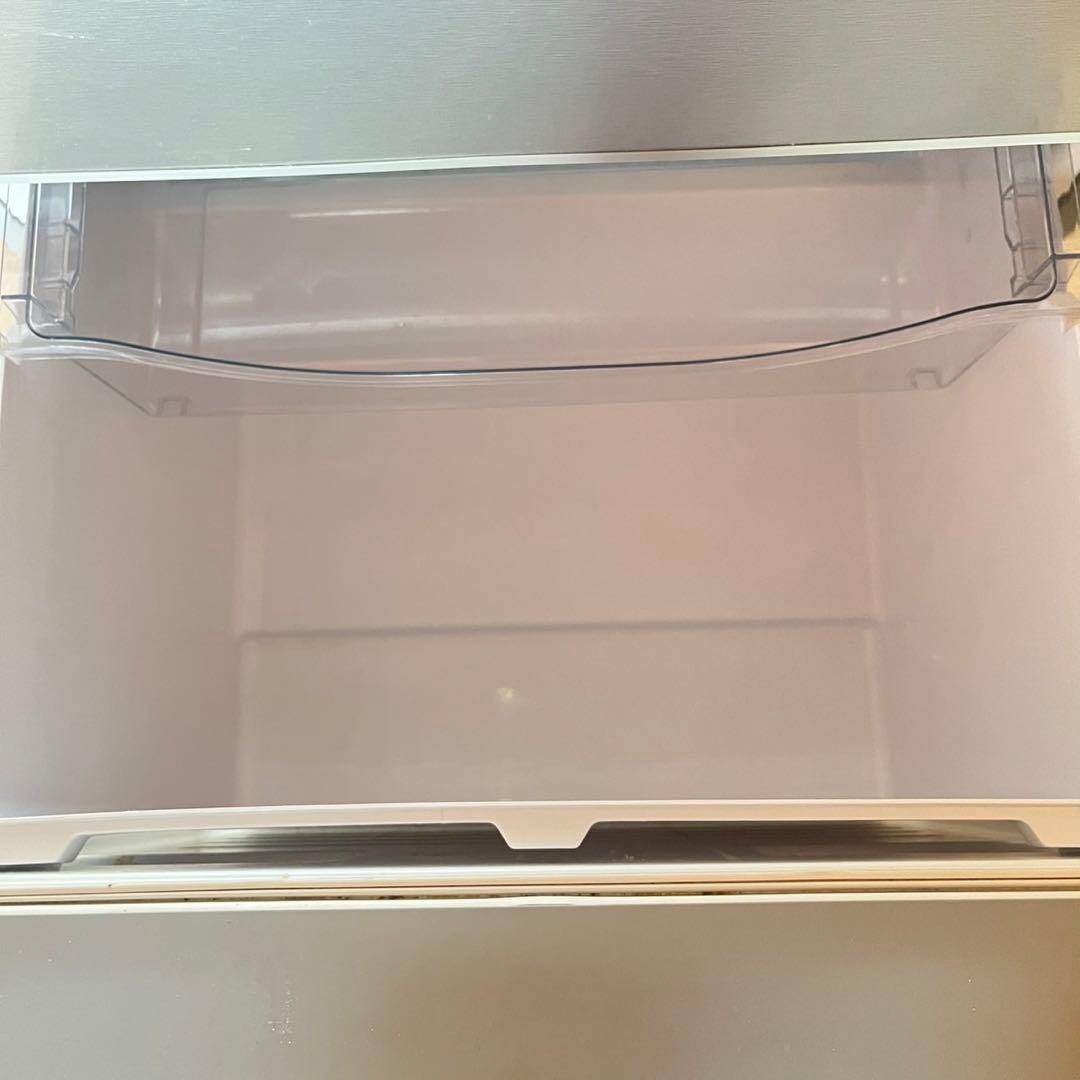 配送設置無料　大容量冷蔵庫　AQUA シルバー　355L