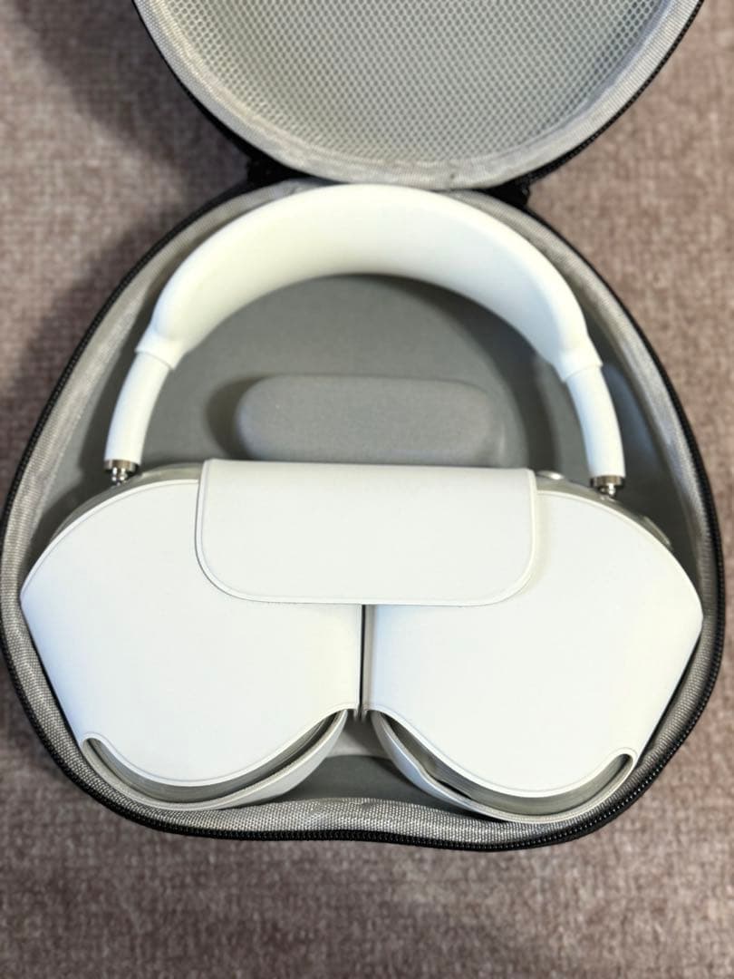 【Apple正規品・美品】AirPods Max シルバー 箱付き