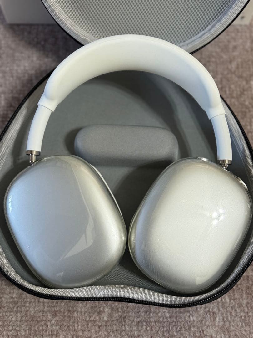 【Apple正規品・美品】AirPods Max シルバー 箱付き