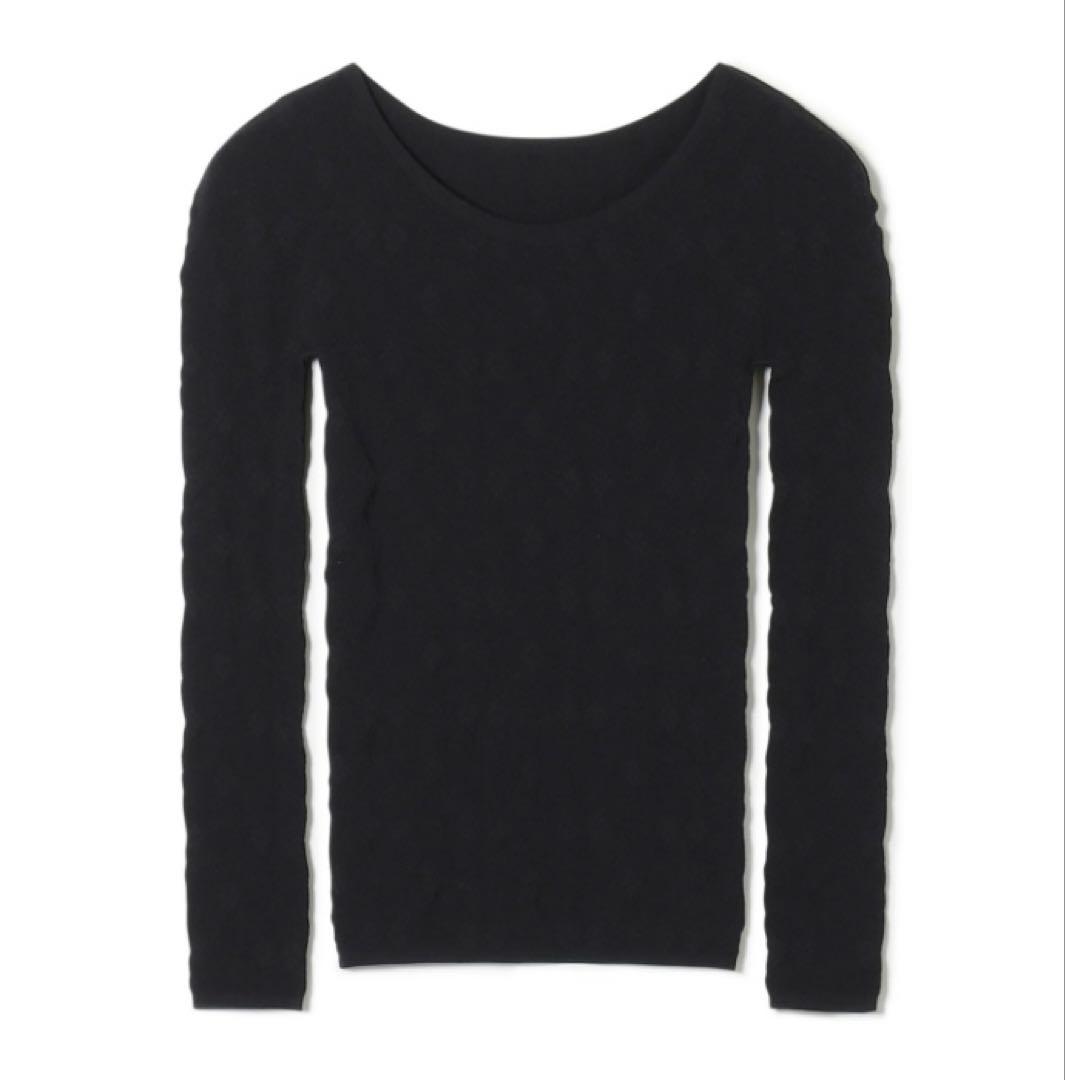 トップス　ウォーマー　チャコット　ノーソーイングニット　長袖　新品