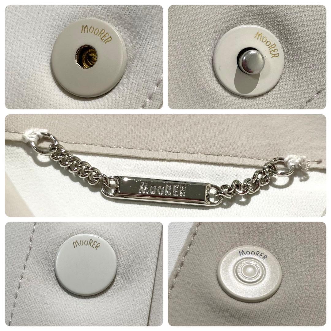 Moorer ダブルフェイス リバーシブル ストレッチ シャツ ジャケット