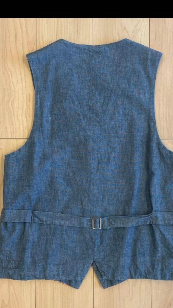 ボーイズマーケット別注　バンダナベスト　サイズm