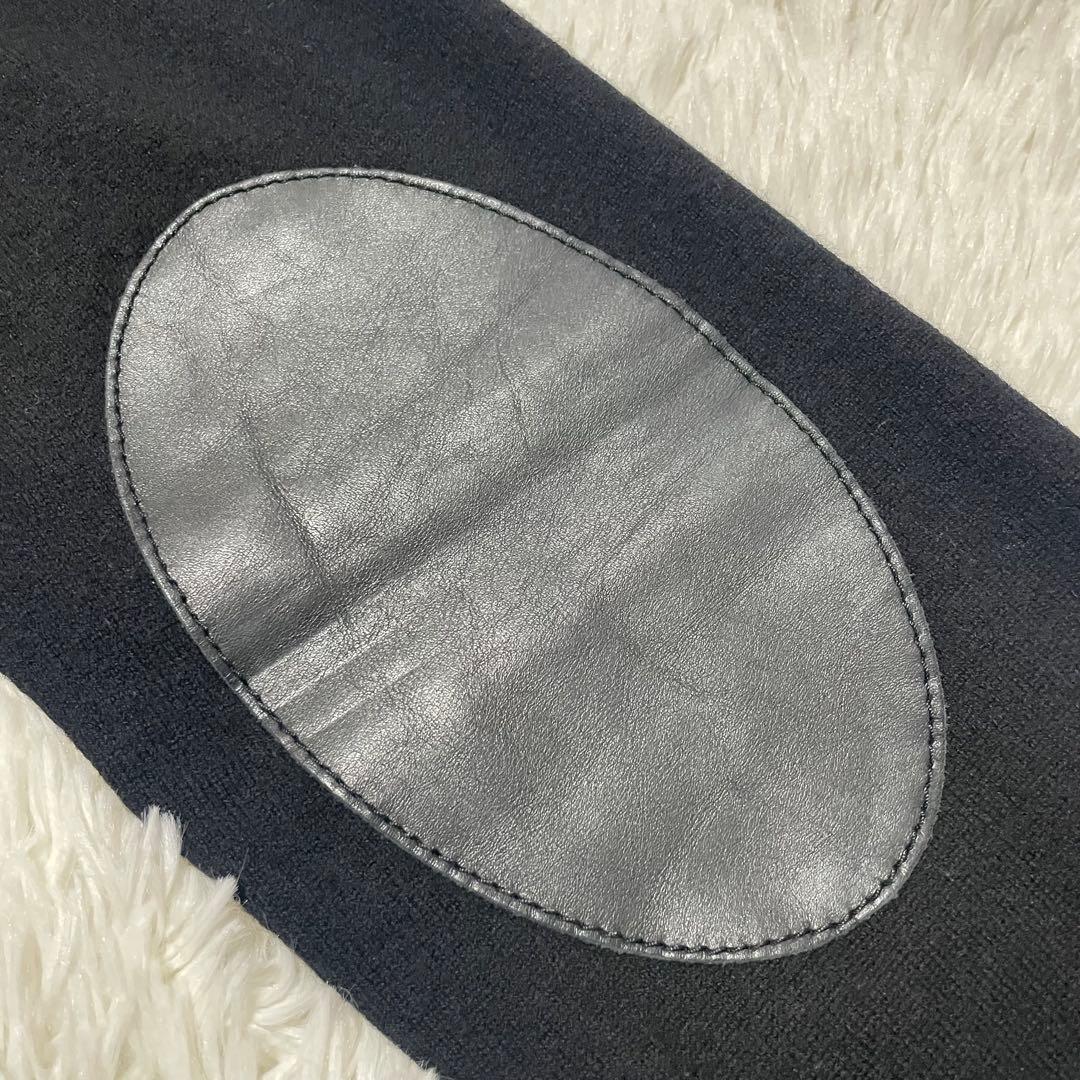 マルジェラ 2016AW エルボーパッチ ウール ニット ブラック Mサイズ