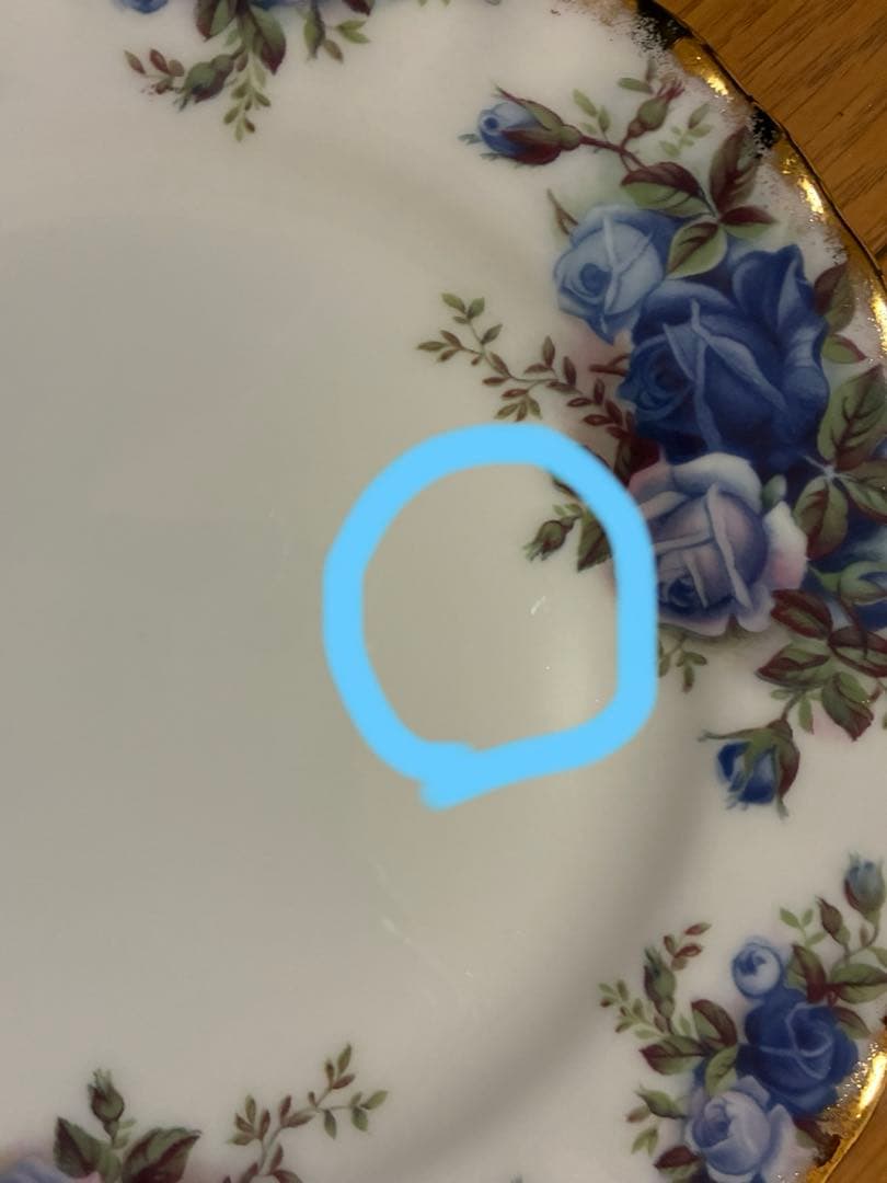 ロイヤルアルバート　ムーンライトローズ　プレート(16cm) 4枚セット