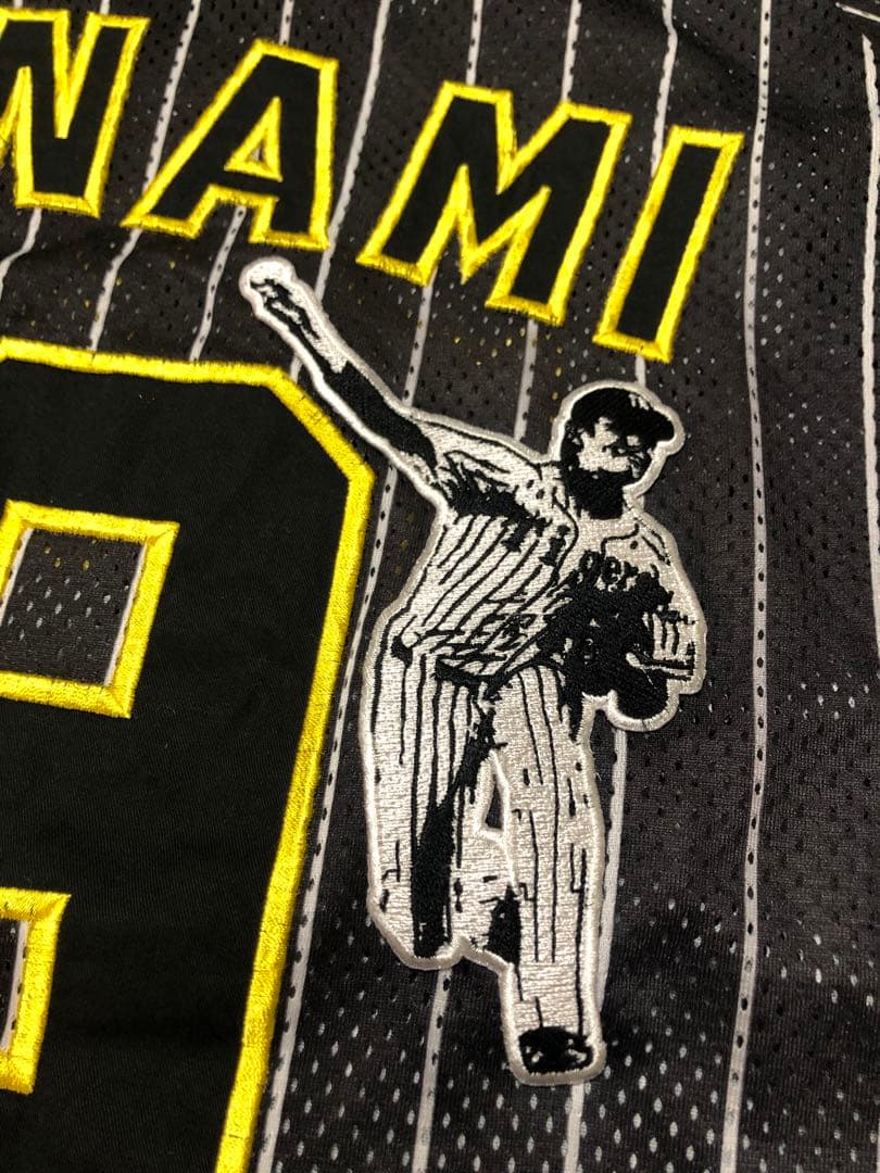 美品　阪神タイガース　応援　ユニフォーム　　藤浪　19 風神雷神