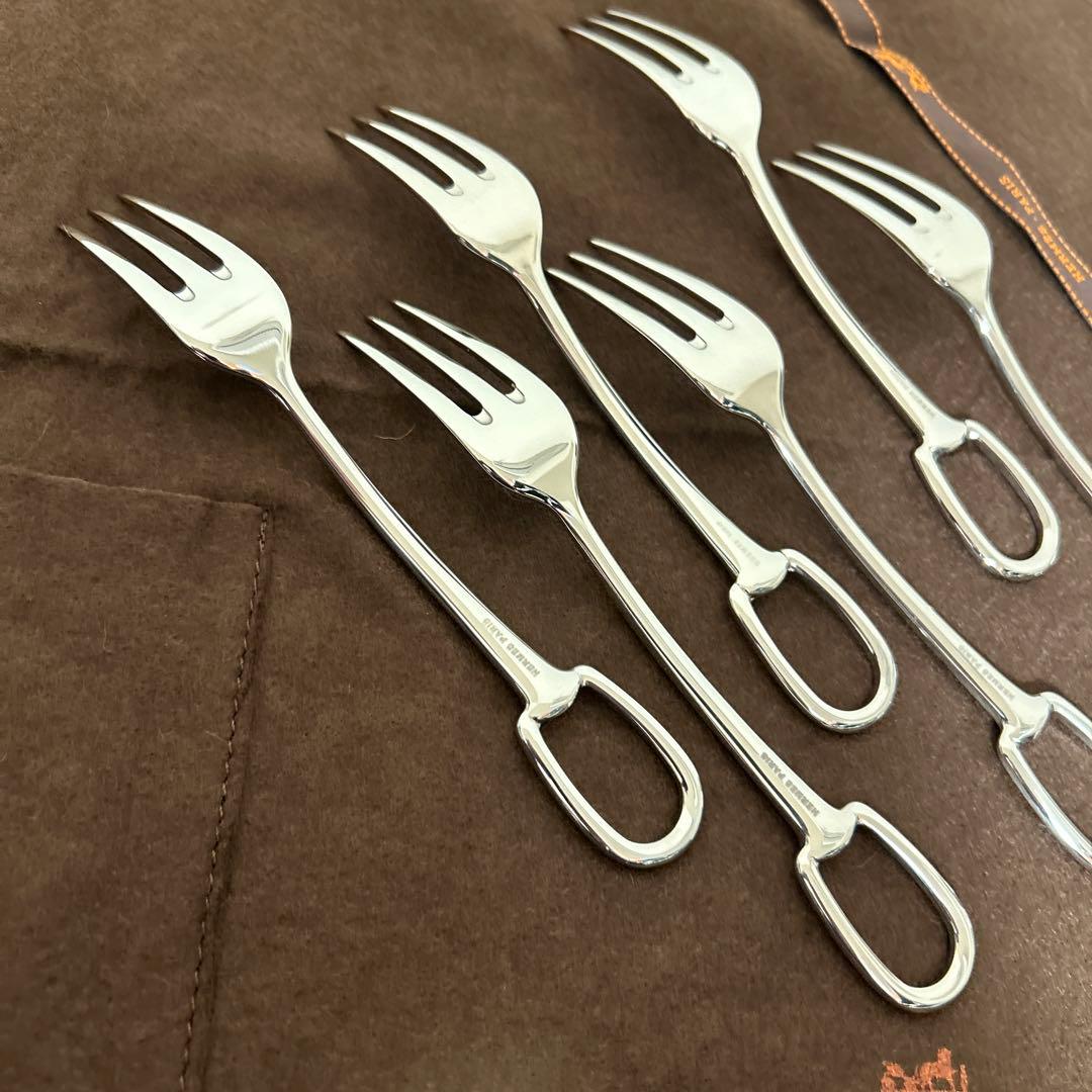 エルメス　アトラージュ　カトラリー　デザートフォーク