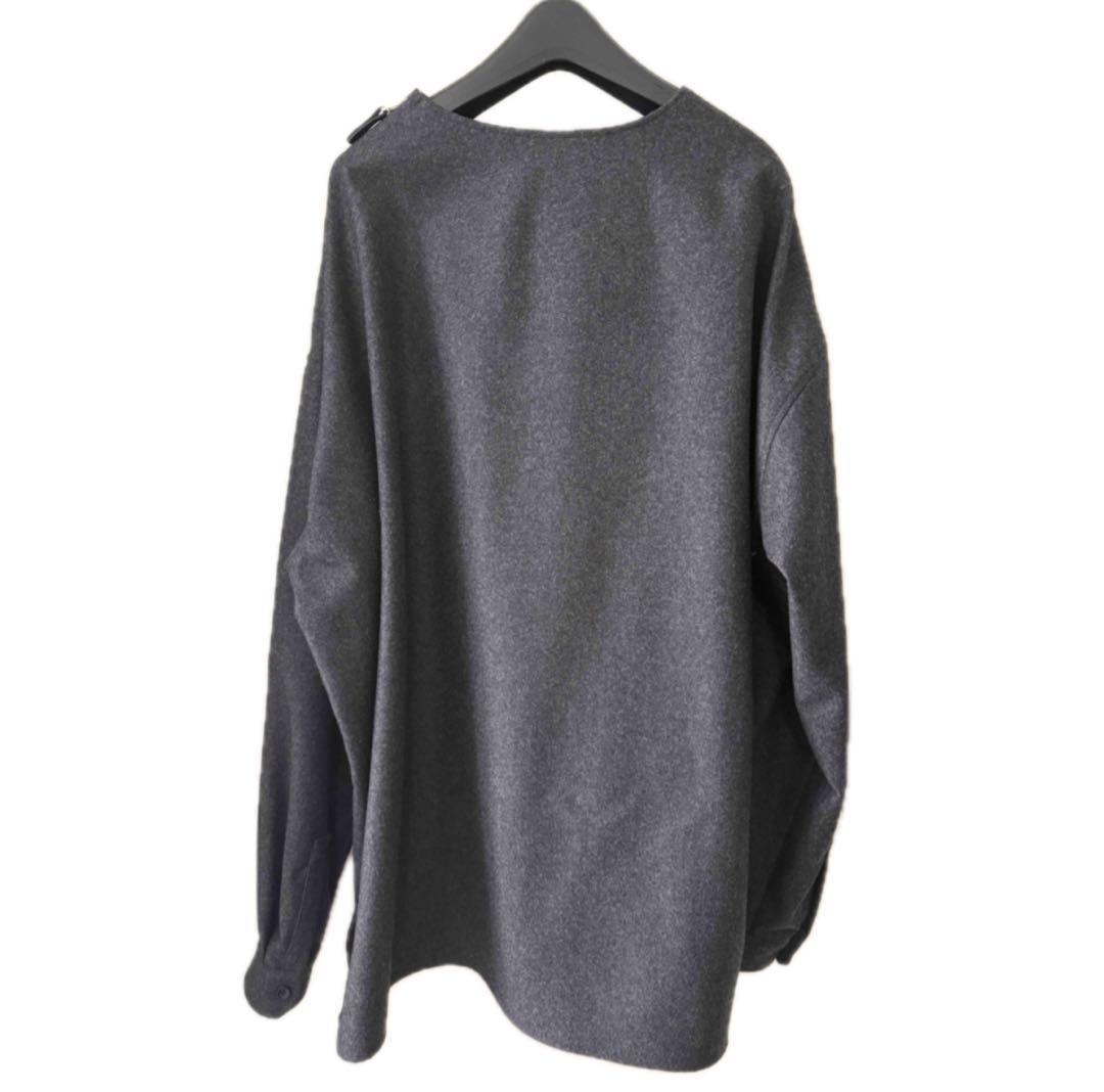 【美品/完売品】RERACS 24AW フランネル プルオーバーシャツ 46