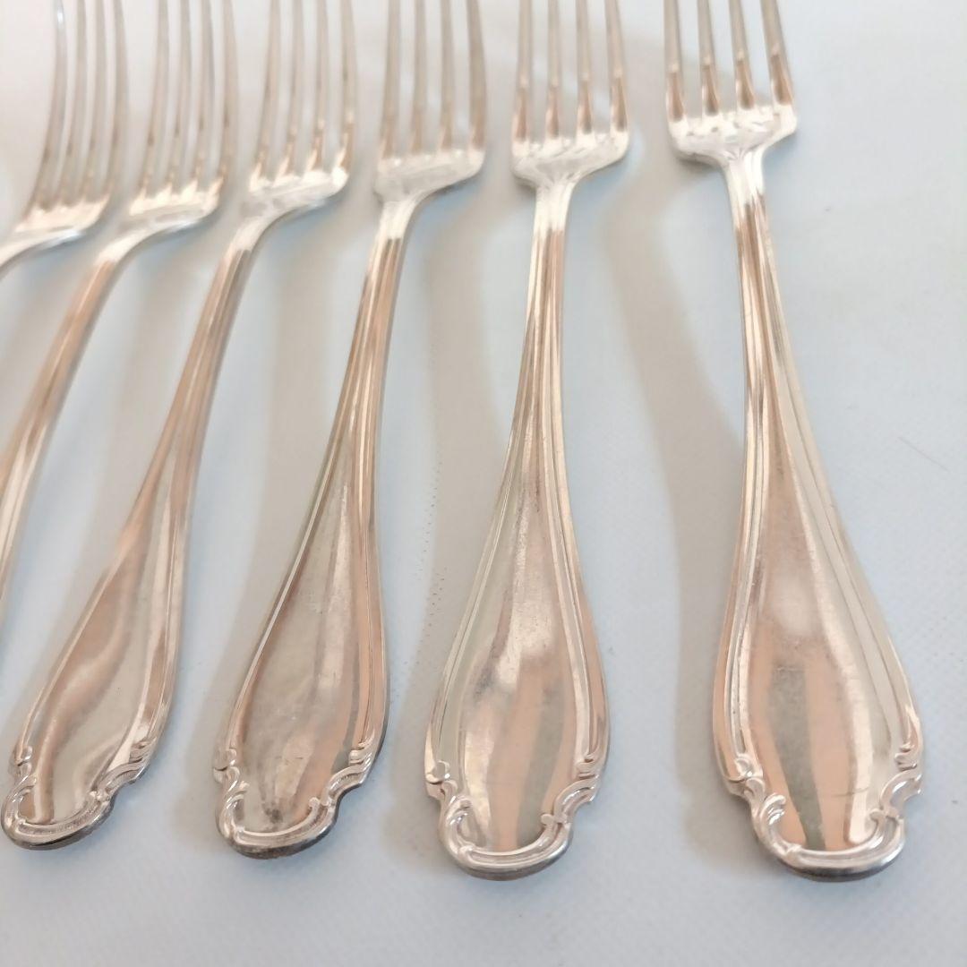 クリストフル ALFENIDE ポンパドール テーブルフォーク 6本