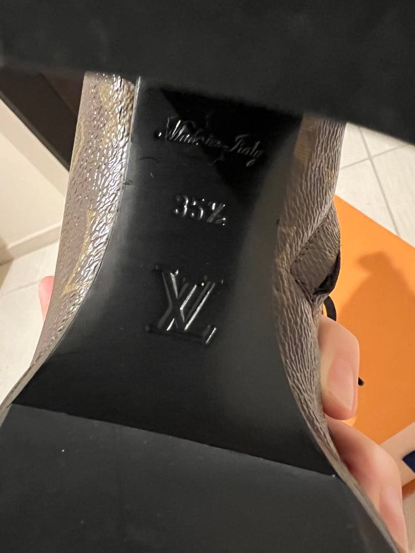 新品　Louis Vuitton ヒールブーツ　35/5 JP23センチ