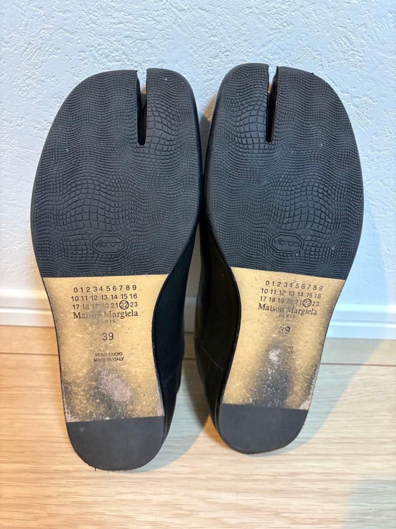 タビバブーシュ　メゾンマルジェラ　足袋ブーツ　39