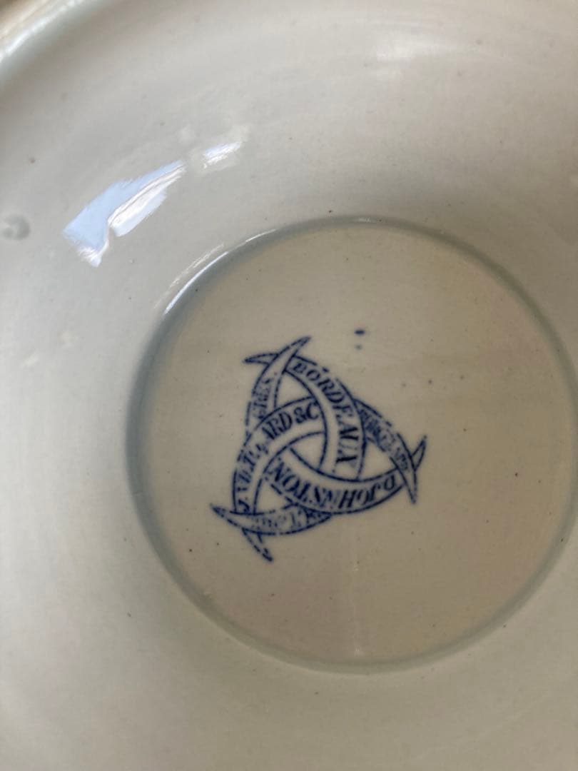 フランスアンティーク　ボルドーDavid JOHNSTON小さなスーピエール