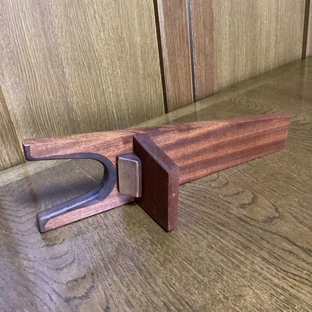 【レア】Ferragamo フェラガモ　純正ブーツジャック ブーツ脱ぎ補助ツール