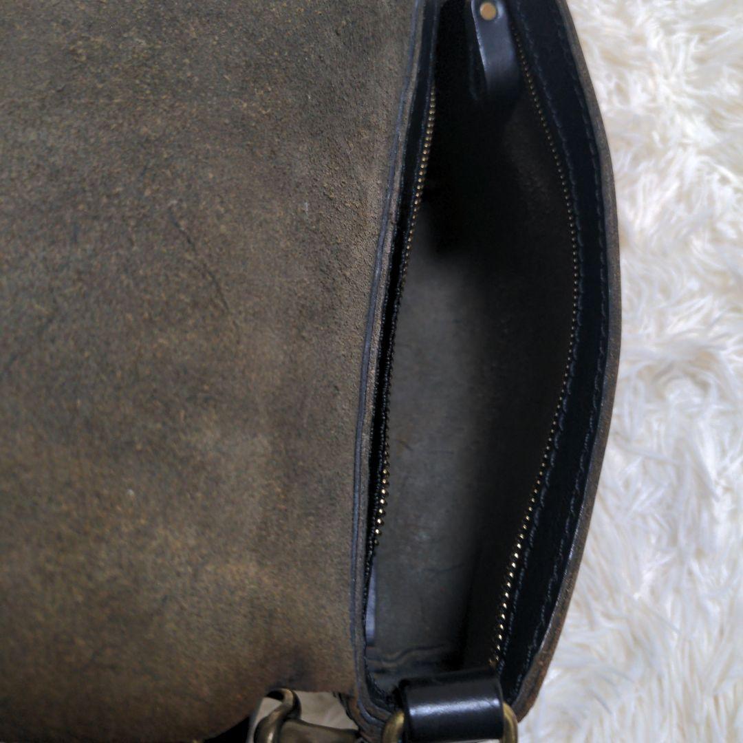 organ ショルダーバッグ レザー ブラック