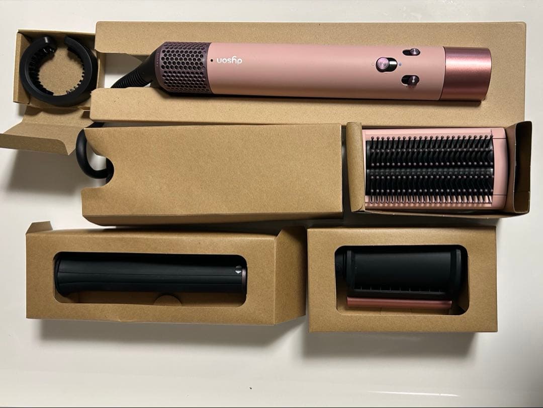 【新品未使用】Dyson Airwrap ピンク