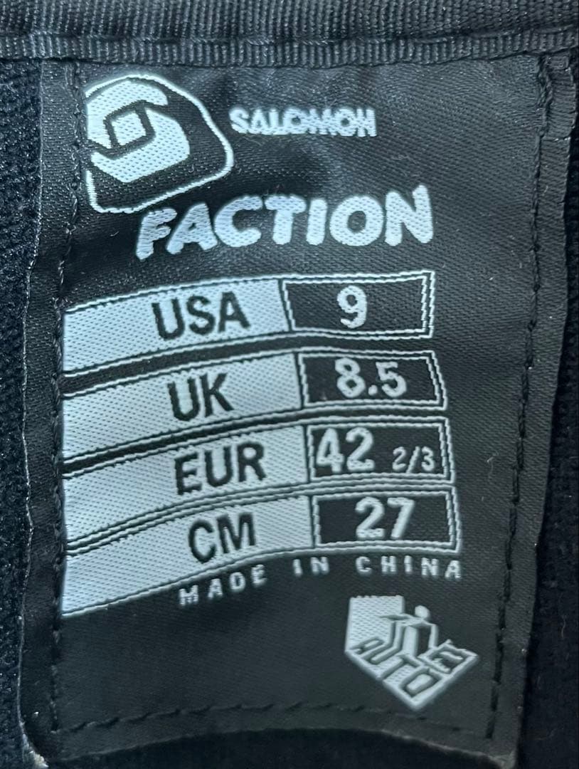 【即日発送】SALOMON サロモン FACTION ファクション27.0cm