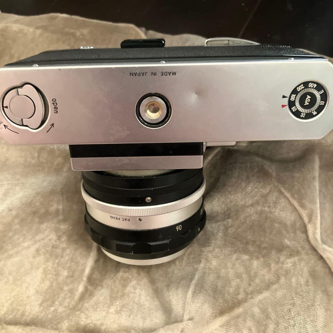 ニコンF一眼レフカメラとNIKKOR-S Auto 50mm F1.4