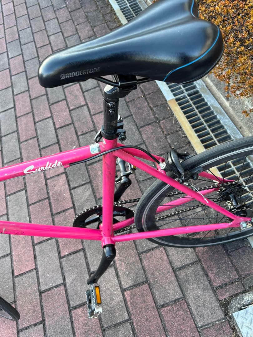 コンパクトピストバイク(24㌅)お引き取り限定[配達可能]ジャンク品