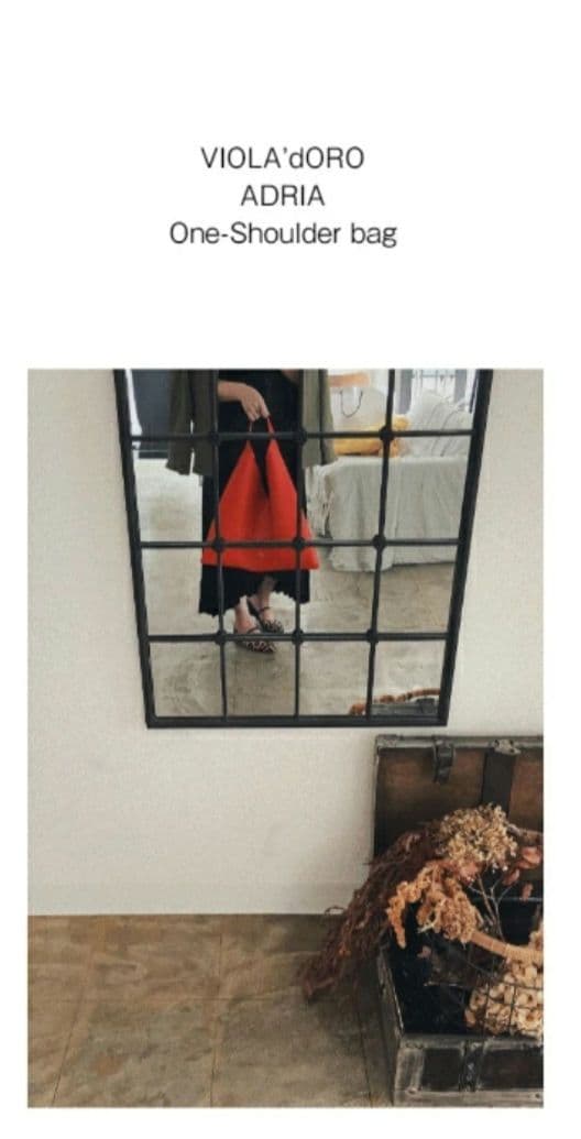 【極美品保存袋付】VIOLAd’ORO ヴィオラドーロ　ADRIA本革ワンショル