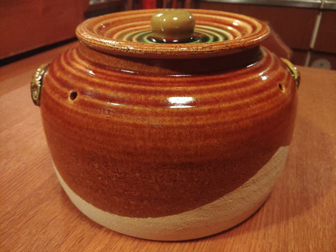 希少　やきいも器　焼き芋　焼芋壺　直火　陶器　調理鍋　信楽焼　レア