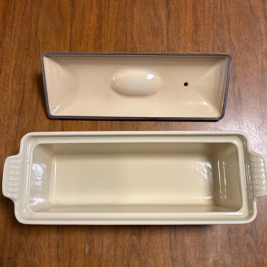 LE CREUSET テリーヌ型　オレンジ 約28cm