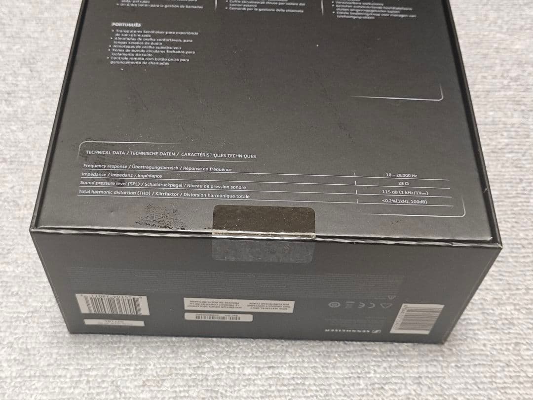 未開封新品 Sennheiser HD 598 Cs ヘッドフォン 密閉型