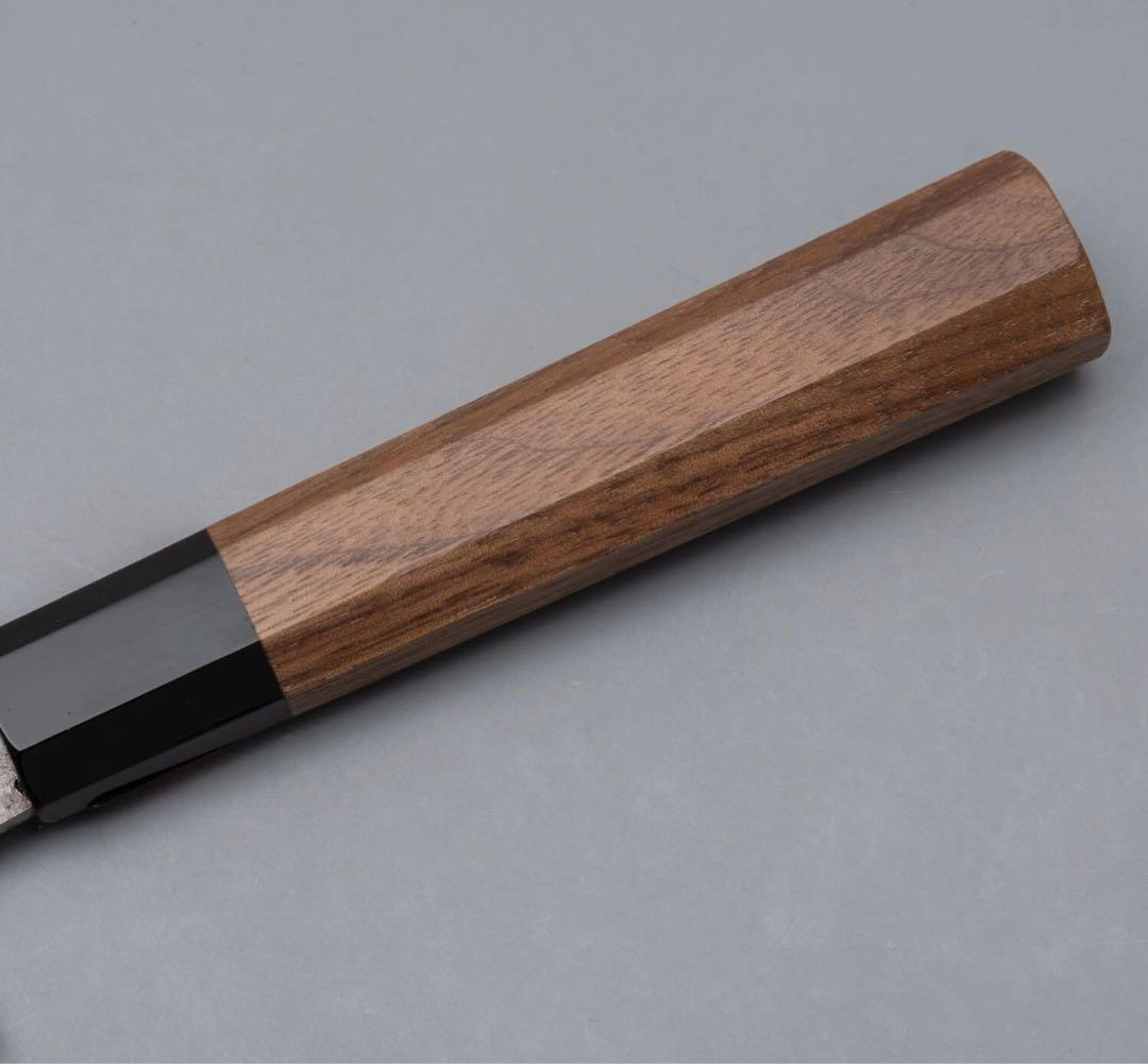 田中　誠貴　銀三鋼　梨地　ペティナイフ150mm