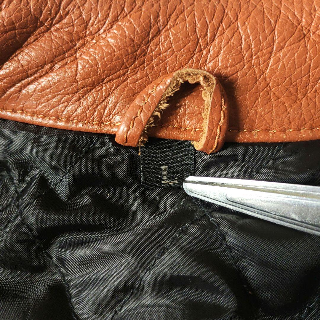 FREEDOM レザージャケット　ブラウン　フリーダム ライダース