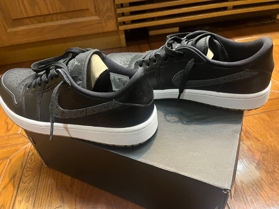 Nike エアジョーダン 1 ロー ゴルフ ブラック 26センチ