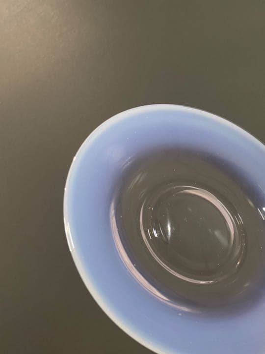 アンティーク ビンテージ 40s 器 お皿 ❶ ガラス 乳白色