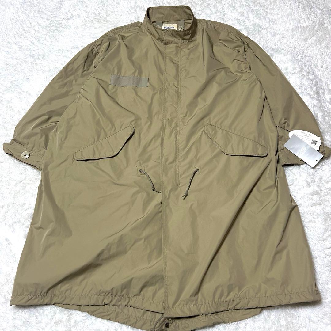 【新品未使用タグ付き】BEAMS BOY ソロテックス M-65 パーカ