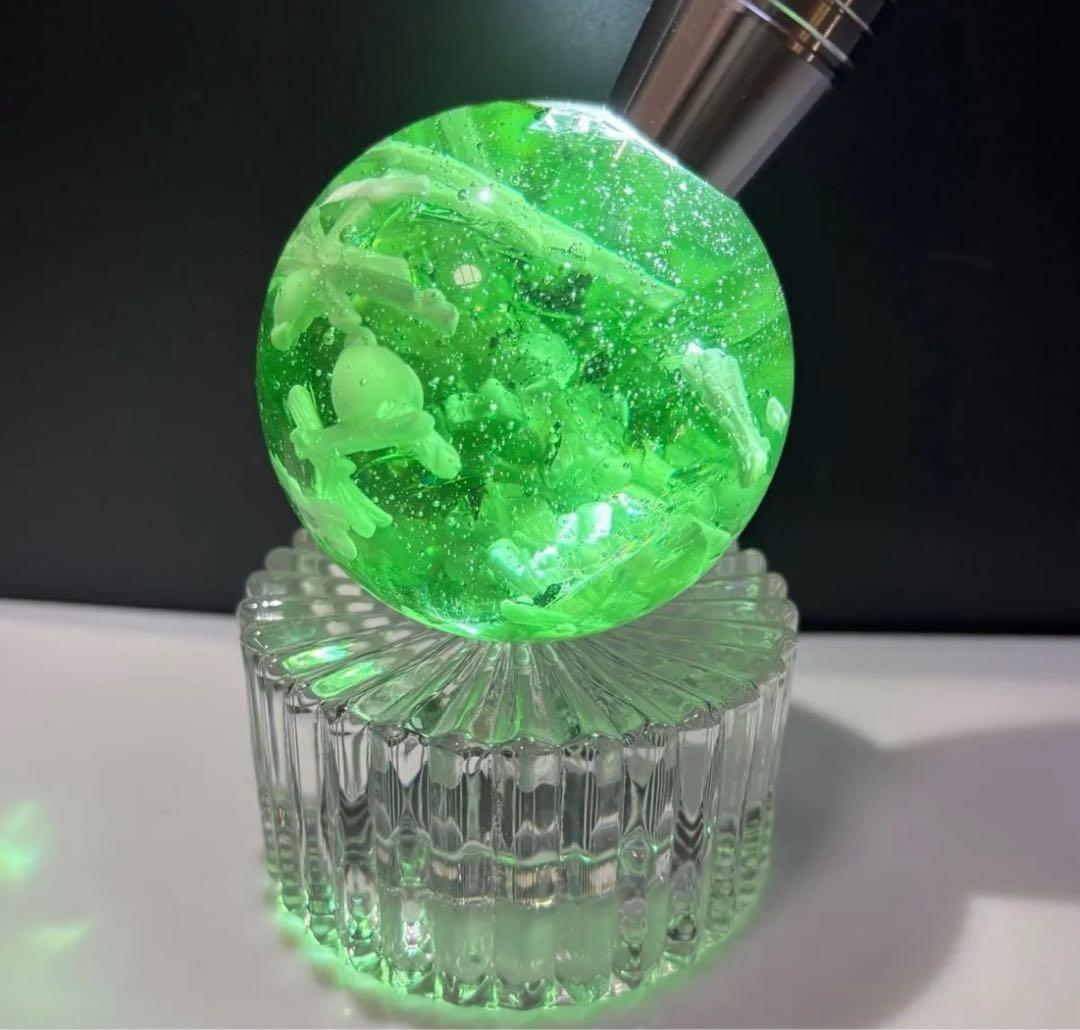 グリーンラリマー　スフィア　約69.0㎜ パワーストーン　丸玉