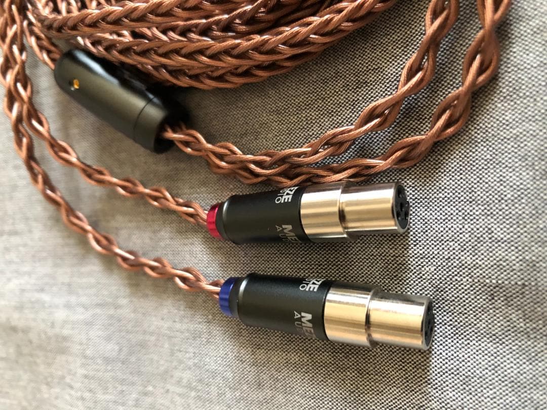 MEZE AUDIO mini xlr to 4pinXLRケーブル 2.5m