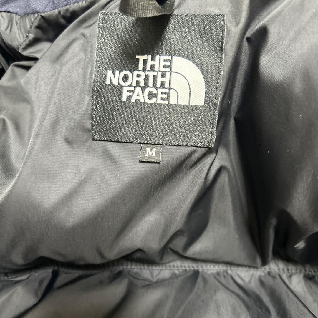 THE NORTH FACE ネイビー ダウンジャケット ウーリーヌプシ
