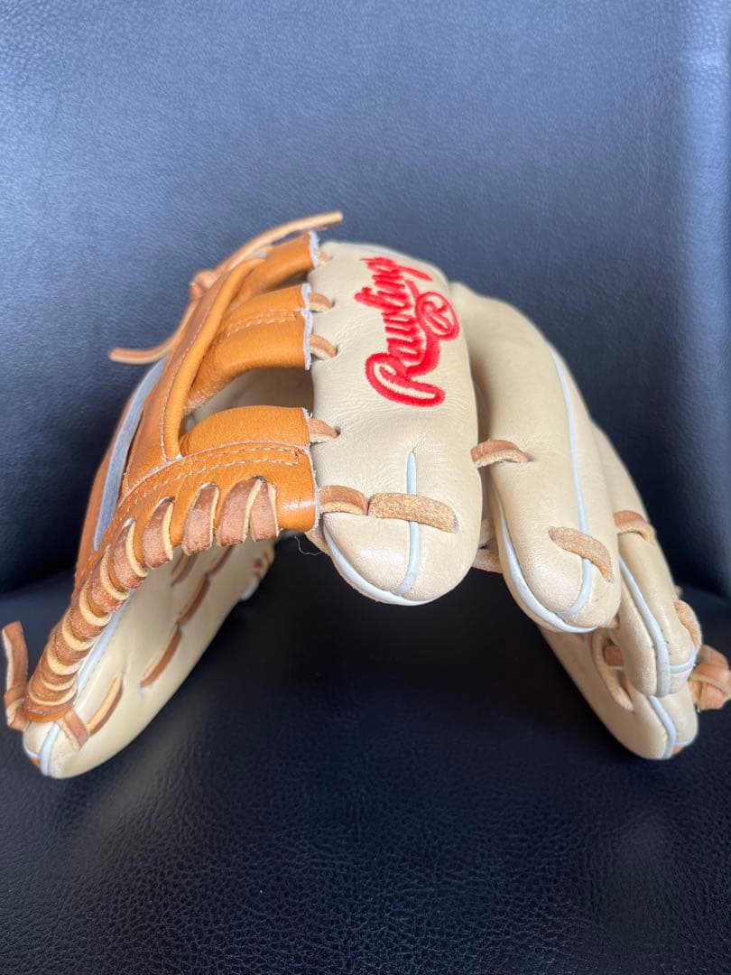 【美品】RAWLINGS ローリングス　グローブ　オールラウンド用　右利き　野球