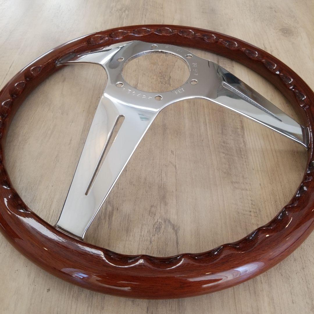 NARDI☆ナルディクラシックウッド&ポリッシュスポークディープコーン/N770