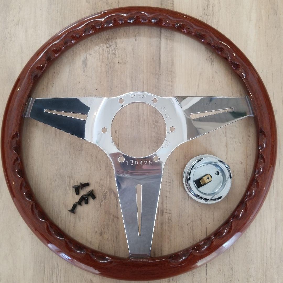 NARDI☆ナルディクラシックウッド&ポリッシュスポークディープコーン/N770