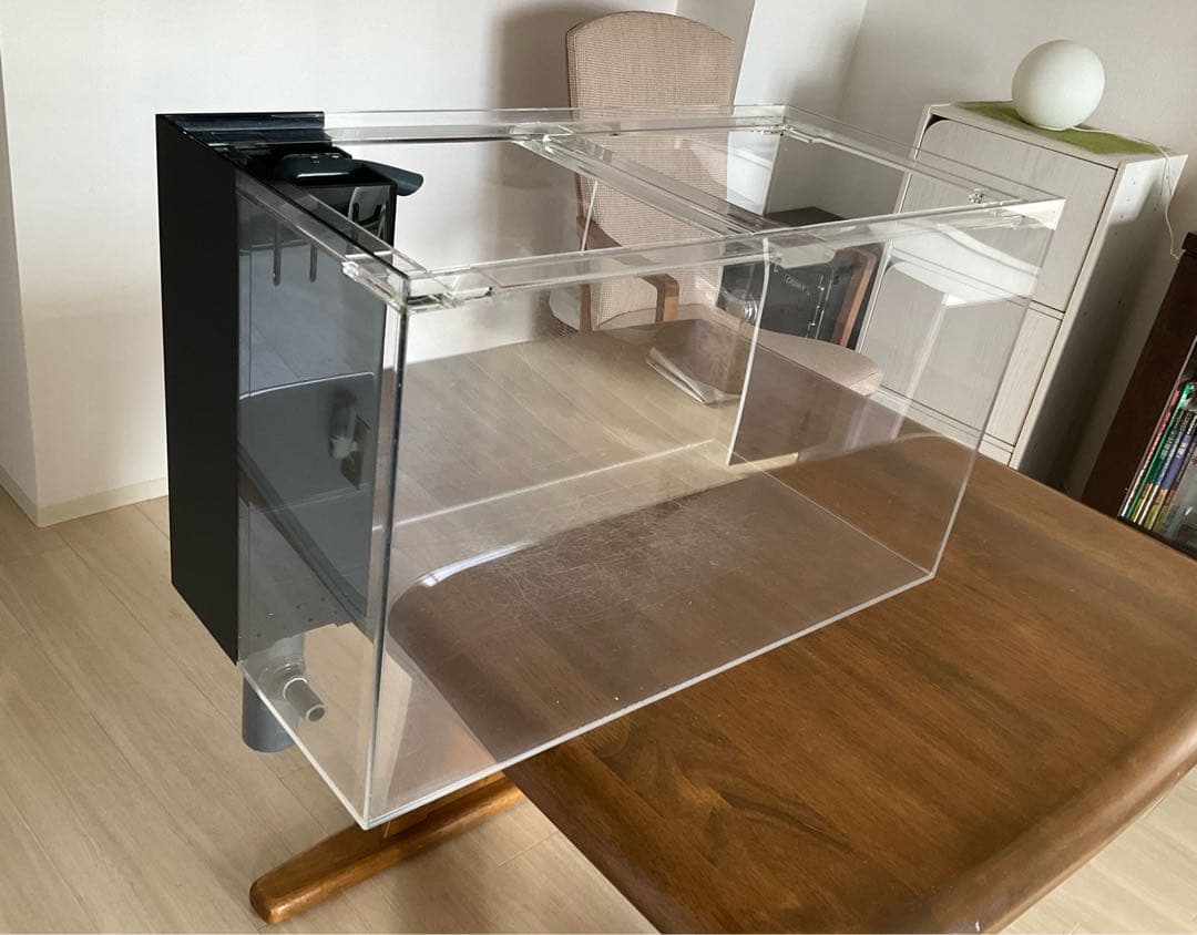 アクリル製オーバーフロー水槽（60×30×36） ／ひかるアクアリウム特別仕様