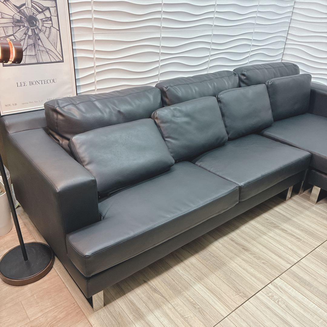 ◇大阪府全域 神戸市 配達料無料！◇カウチソファ◇コーナーソファ◇4人掛け◇