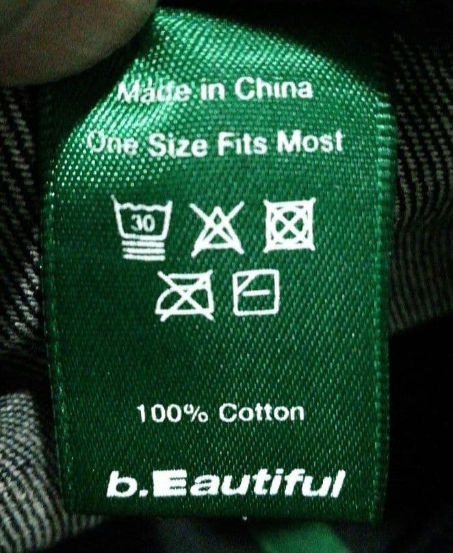 【美品】ビューティフル b.Eautiful デニム キャップ b.Eロゴ