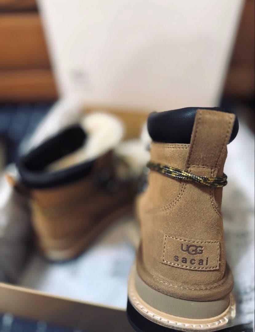 UGG®︎ ✖️ sacai レースアップブーツ　38