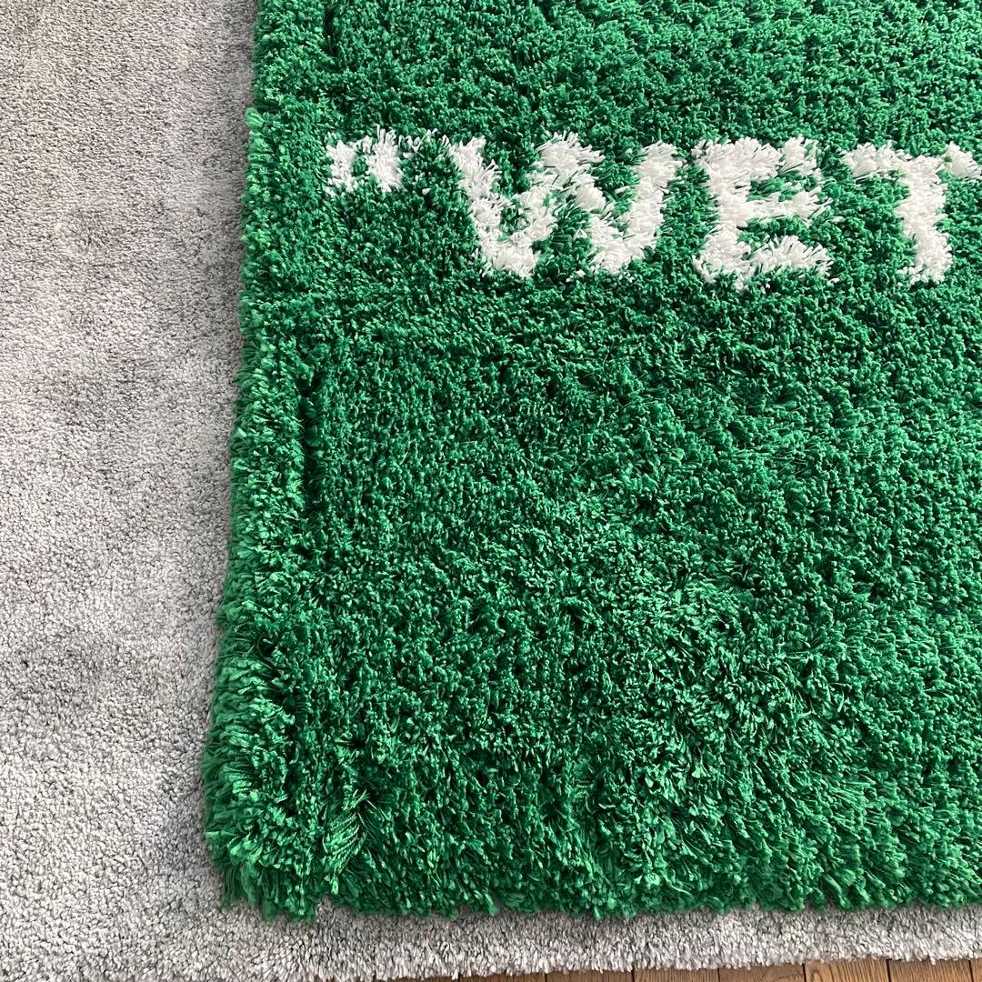 訳あり USED IKEA イケア OFF-WHITE オフホワイト ラグ